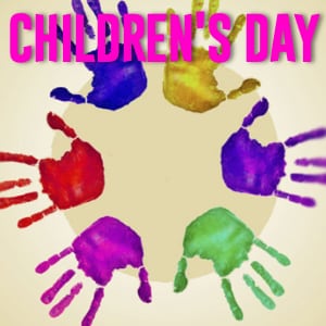Children's day music for video